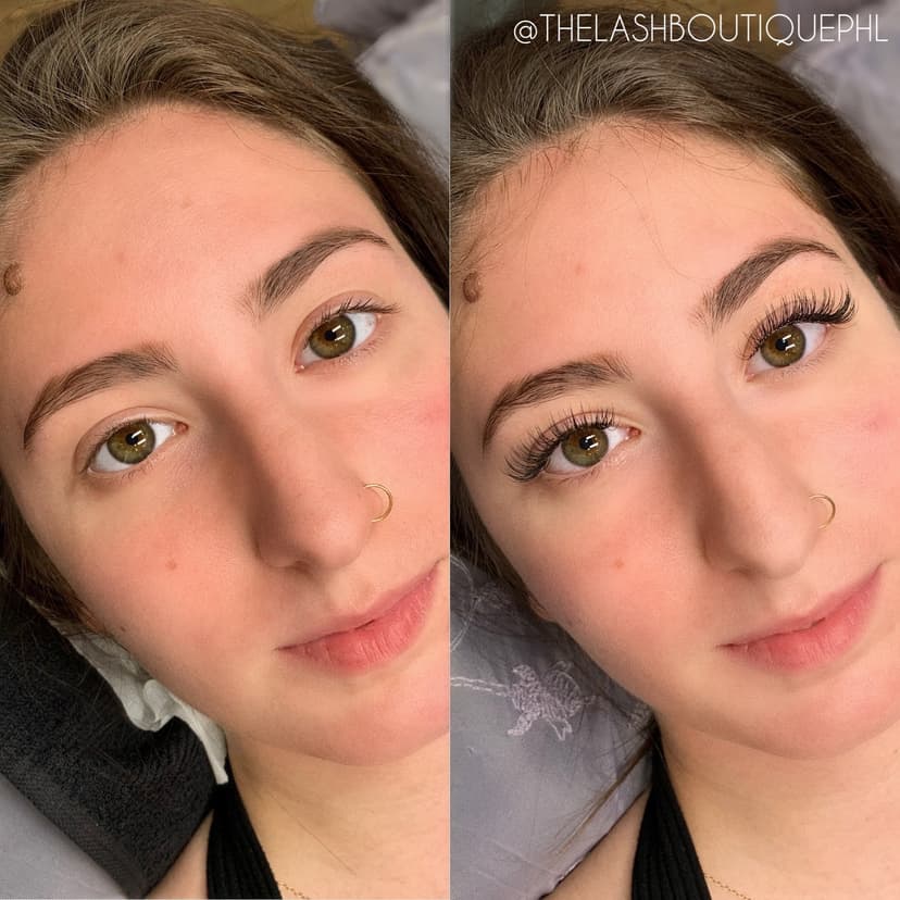 Classic full set before and after