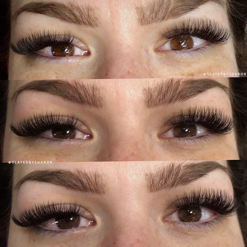 Full volume lash set