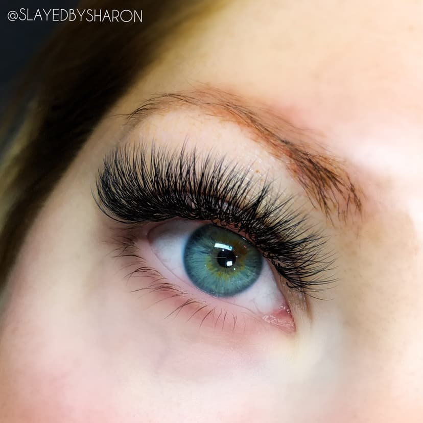 Volume lash extensions