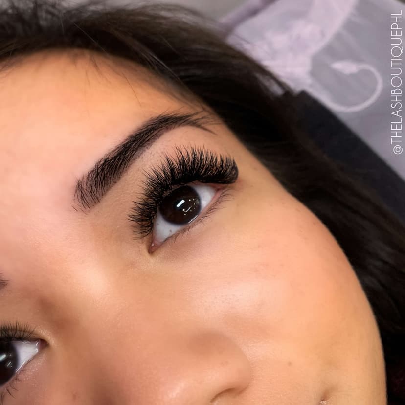 Lash extension portfolio example 2