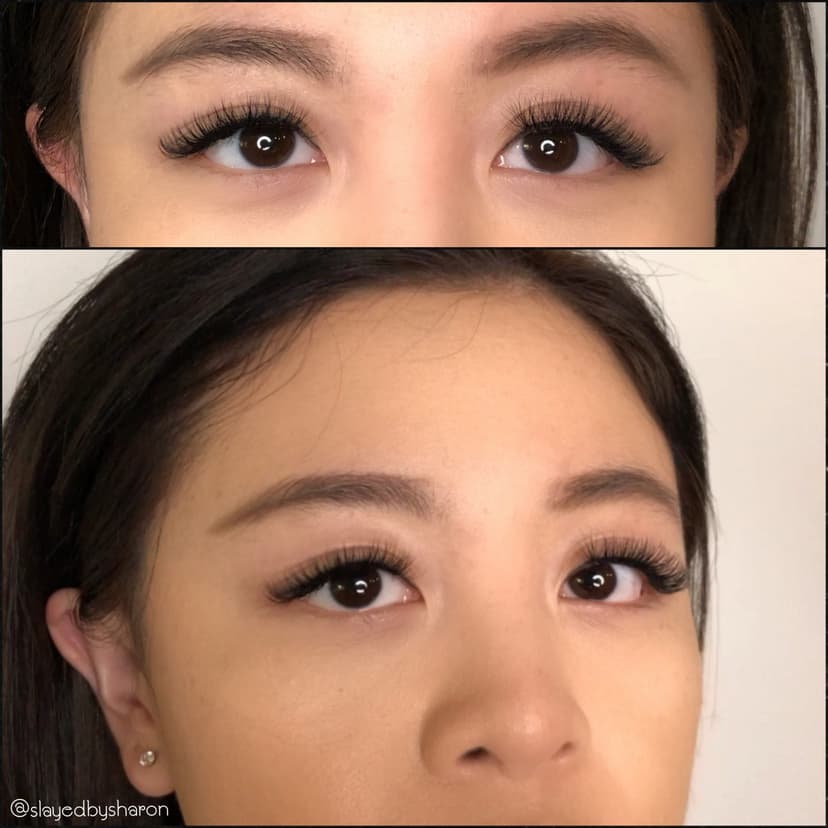 Volume D curl lash set