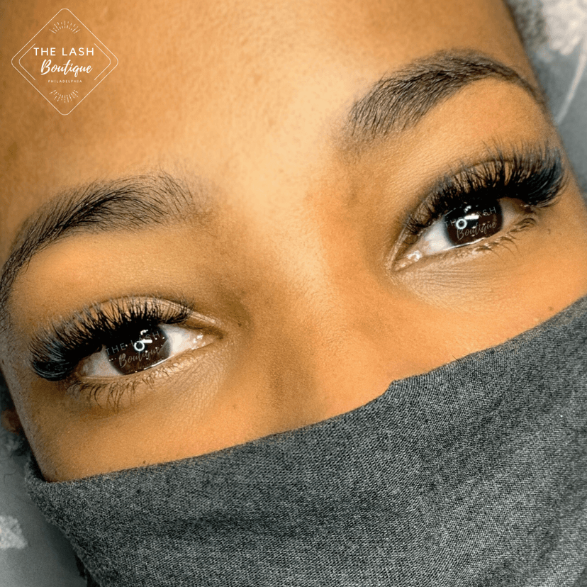 Volume full set by master stylist