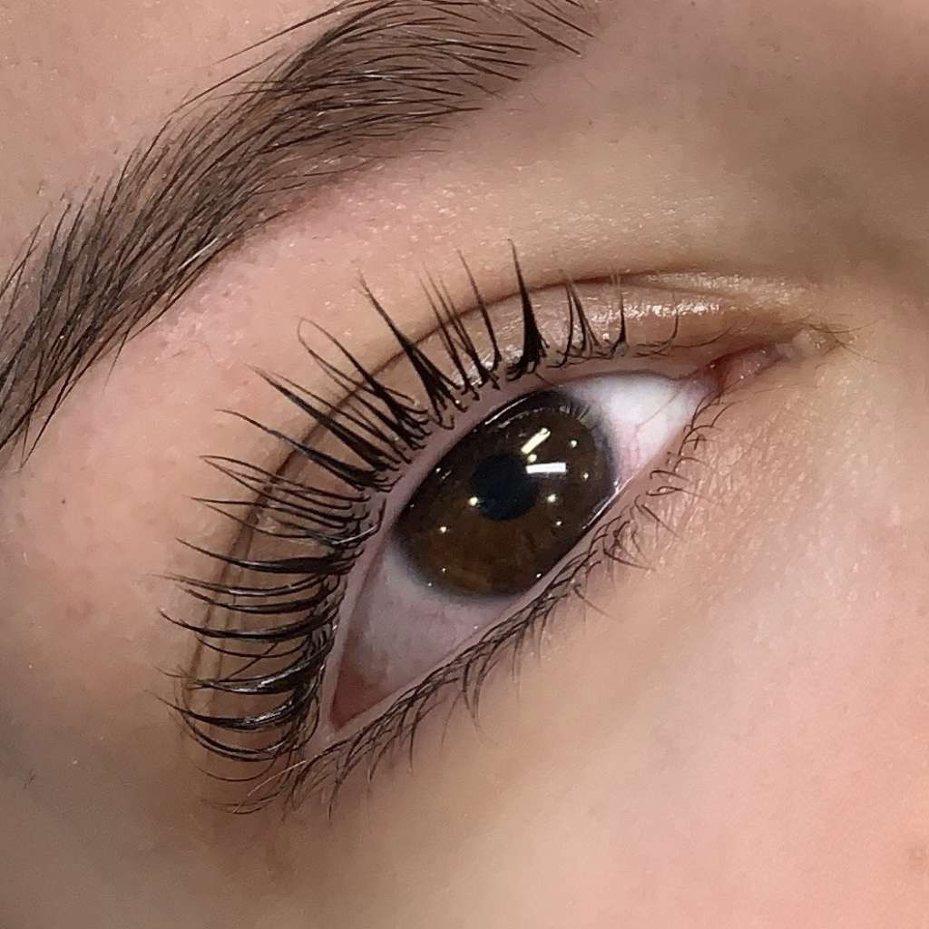 Lash Lift and Tint result
